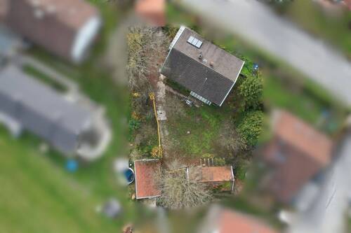 Vogelperspektive - Grundstück in Rosenheim