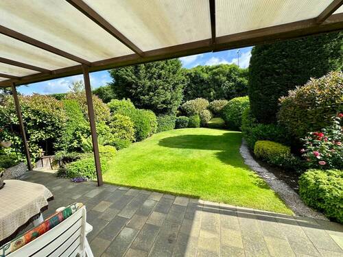 Terrasse Blick Garten - 
