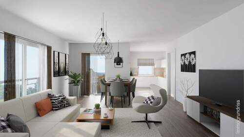 Bild 5 - Etagenwohnung mit 100,60 m&sup2; in Eystrup zum Kaufen