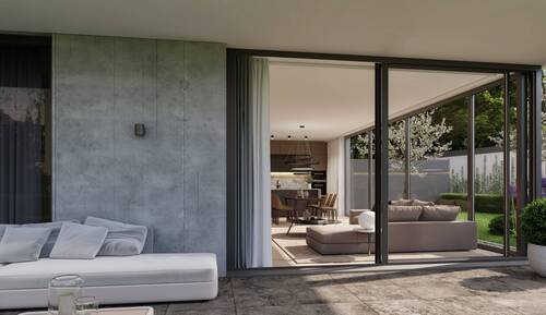 Innen- & Außen verbinden sich. - Exklusive Gartenwohnung in Bogenhausen - bezugsfertig Frühjahr 2026.