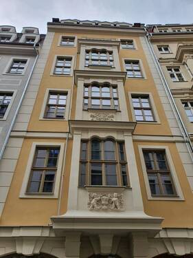 Hausansicht - Komfortabel Arbeiten in der wunderschönen barocken Dresdner Altstadt!