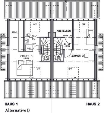 Dachgeschoss Alternative B - 