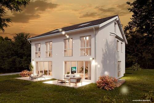 Ansicht - Doppelhaushälfte mit 160,00 m² in Leinfelden-Echterdingen / Musberg zum Kaufen