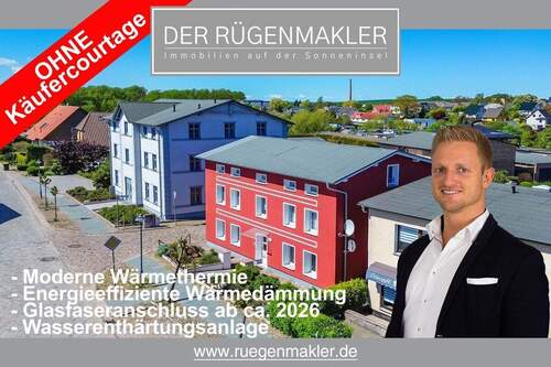 Herzlich willkommen - Ca. 26.600 € Mieteinnahmen! Mehrfamilienhaus mit 4 Wohnungen und Bungalow in 18551 Sagard auf Rügen