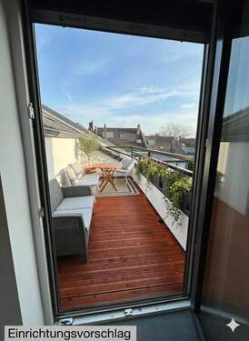 Bild 1 - Exklusive 3-Zimmer Altbau-Wohnung mit Dachloggia - kernsaniert 2025