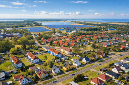 Dronenansicht Umgebung - 