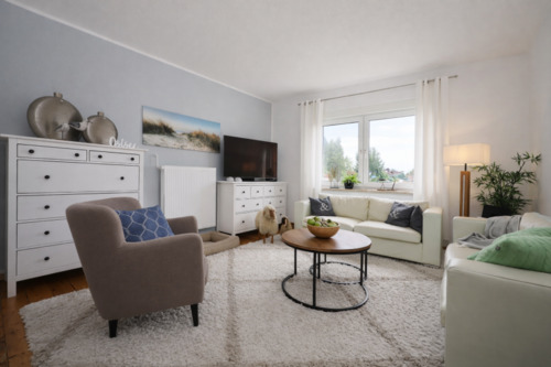 Wohnzimmer - 5 Zimmer Einfamilienhaus zum Kaufen in Barth