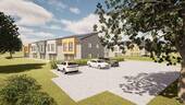 Außenansicht - KfW 55 Neubau - Reihenhäuser mit 142 m² Wohnfläche