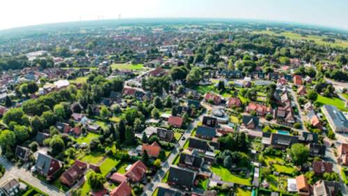 Luftaufnahme Fürstenau - Top-Lage Fürstenau: Einfamilienhaus mit Garten und Einliegerwohnung