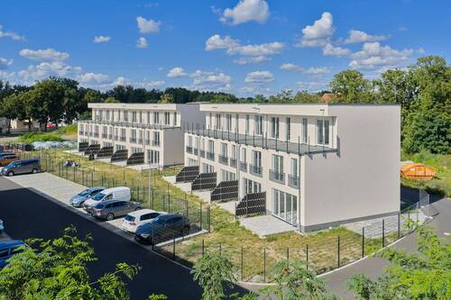 Luftaufnahme - Reihenmittelhaus mit 113,00 m² in Werneuchen zum Kaufen