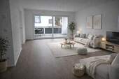 Wohnzimmer-Beispielbild - Etagenwohnung mit 84,50 m&sup2; in Lörrach zur Miete