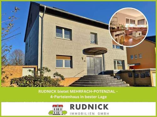 RUDNICK bietet MEHRFACH-POTENZIAL - 4-Parteienhaus in bester Lage - RUDNICK bietet MEHRFACH-POTENZIAL - 4-Parteienhaus in bester Lage