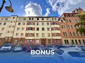 Historische Ansicht von der Hartigstraße - Die HafenCity um die Ecke: Sanierte 3-Raum-Altbauwohnung mit Loggia - Denkmalschutz