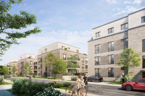 Visualisierung 4 - Etagenwohnung mit 97,90 m&sup2; in Schleswig zur Miete