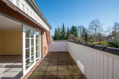 Sonnige Aussichten im Dachgeschoss - 