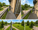 Balconyperspektiven und grüne Nachbarschaft - 2 Zimmer Etagenwohnung in Bitburg