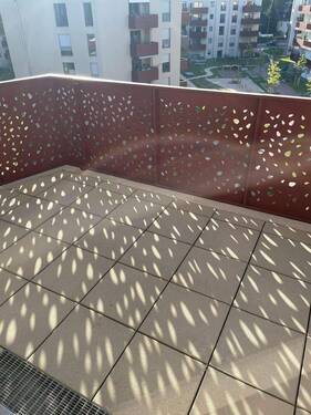 Balkon.jpg - Etagenwohnung mit 61,20 m&sup2; in Stein zur Miete