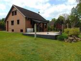 Hausansicht Gartenseite Bild 3.jpg - Mehrfamilienhaus, Wohnhaus mit 90,00 m&sup2; in Sprakensehl zum Kaufen