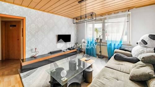 Wohnzimmer 2 - 3 Zimmer Etagenwohnung zum Kaufen in Hagen
