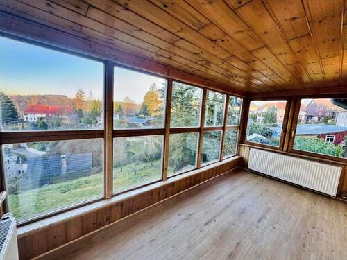 Wintergarten OG - Historisches Fachwerkjuwel mit Weitblick ins Kirnitzschtal - Erstbezug nach liebevoller Sanierung