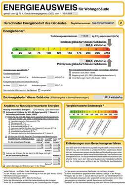 Energieausweis - 