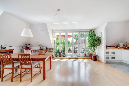 Essbereich - Etagenwohnung mit 127,50 m&sup2; in München zum Kaufen