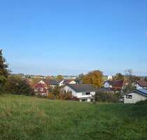 Bauplatz in Wangen mit Blick über die Stadt - Wangen im Allgäu Nieratz
