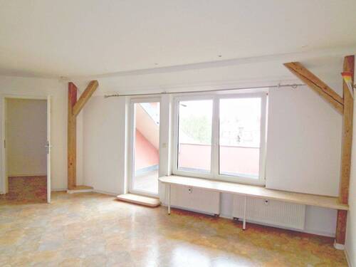 Wohn- und Küchenbereich - 3 Zimmer Etagenwohnung zur Miete in Bautzen