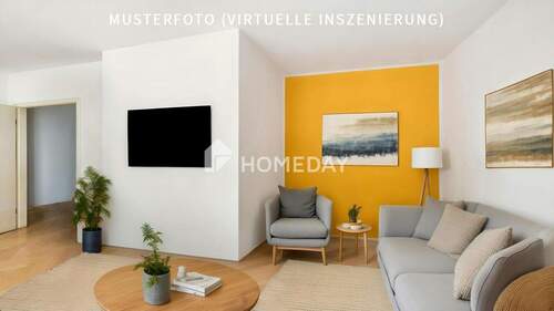 Wohnzimmer 3-Musterfoto (virtuelle Inszenierung)1 - 
