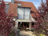... Zugang zur überdachten Terrasse. - Reihenendhaus mit 123,00 m&sup2; in Ettenheim zum Kaufen