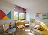 Gäste oder Kinderzimmer, Bild visualisiert - 