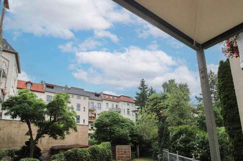 Blick vom Balkon - 