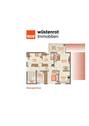 Grundriss Obergeschoss - 