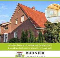 RUDNICK bietet STADTLAGE MIT CHARAKTER - Doppelhaushälfte in der Wunstorfer Nordstadt!