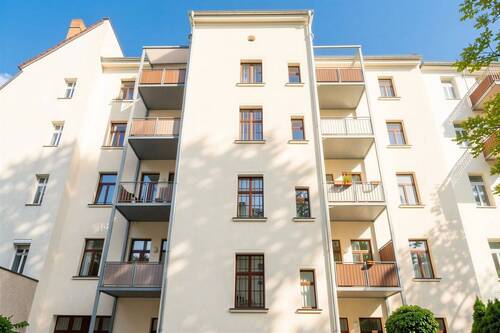 Hinteransicht - Etagenwohnung mit 73,00 m&sup2; in Leipzig zum Kaufen