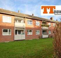 TT bietet an: Ruhig. Grün. Vermietet - Gepflegte 3-Zimmer-EG-Wohnung mit Balkon und Garage in Wilhelmshaven-Altengroden!