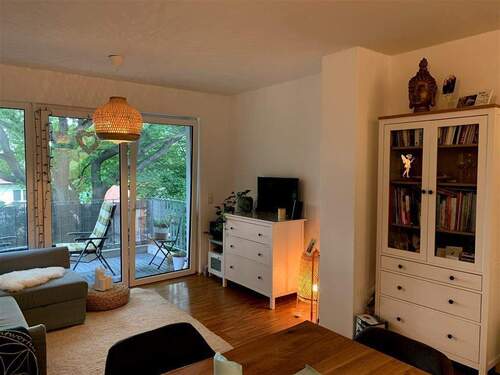 Wohnzimmer - Etagenwohnung mit 56,00 m&sup2; in Hamburg zur Miete