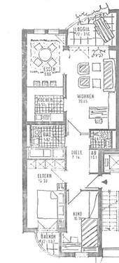 Bild 3 - 3 Zimmer Etagenwohnung in Gundelfingen
