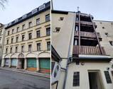 Titel - Wohn-und Geschäftshaus im Sanierungsgebiet mit 4 WE und 2 GE, Nachbargrundstück zum Kauf mgl.
