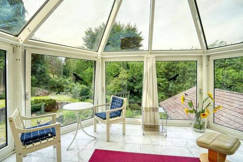 Wintergarten im Obergeschoss - 