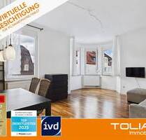 Altbauflair trifft Aussicht: helle 3-Zimmer-Wohnung mit Loggia in zentraler Lage von Degerloch - Stuttgart