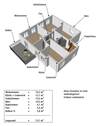 Grundriss und WFL 1. OG - 