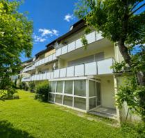 Gepflegte, renovierte 1,5 - 2-Zimmerwohnung mit Wintergarten und gem. Gartenbereich in Südlage - Filderstadt Bernhausen