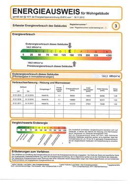 Energieausweis - 