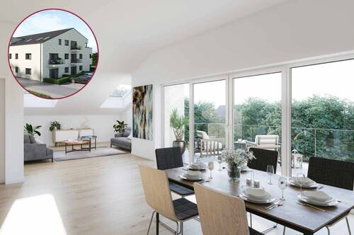 Ärzte & Apotheker Immobilien - Neubau-Penthouse im grünen Tostedt! Aufzug, Balkon & Nachhaltigkeitsstandard