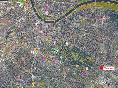 Lage - 2 Zimmer Etagenwohnung in Dresden