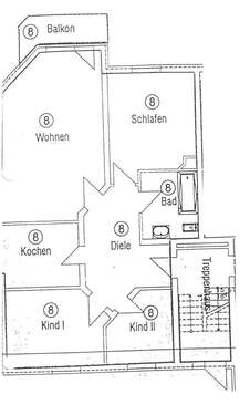 Lutherstr. 3b, WE 8 EG - 4 Zimmer Etagenwohnung zur Miete in Schweina
