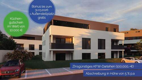 Projektansicht - 3 Zimmer Terrassenwohnung zum Kaufen in Mühldorf a.Inn