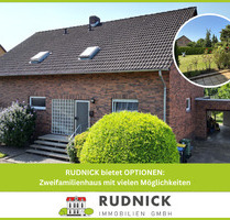 RUDNICK bietet OPTIONEN: Zweifamilienhaus mit vielen Möglichkeiten - Hagenburg-Altenhagen