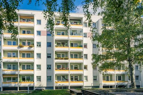 Vorderansicht - Etagenwohnung mit 51,50 m&sup2; in Chemnitz zur Miete